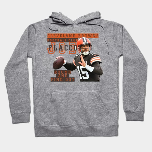 Joe Flacco Cleveland Browns Hoodie by Alexander S.